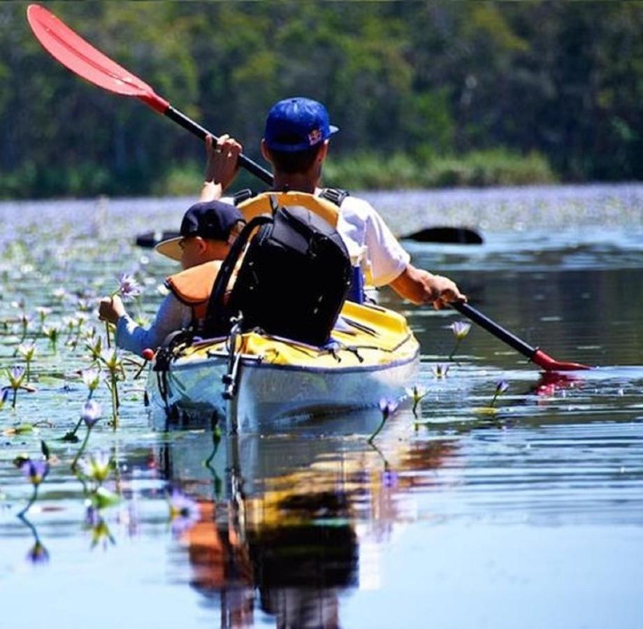 Lake Weyba Noosa Lodge & Kangaroos ペレジアンビーチ エクステリア 写真